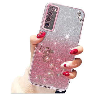 闪钻适用华为nova7手机壳女CDY—ATN00新款nova7SE的保护套透明全包7pro曲面屏防摔硅胶软外壳套网红高级感薄