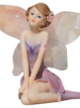 欧式浪漫花仙子客厅装饰摆件雕塑