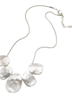 其他合金金属蛇骨链女设计感项链