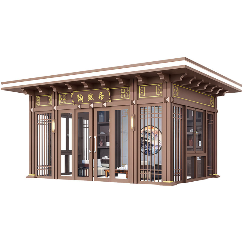 工厂内设展厅户外阳光房