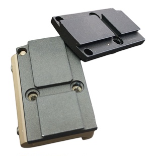 acrop2格洛克rmr孔位转接地板18mm间距增高低基底座转接板墨立方