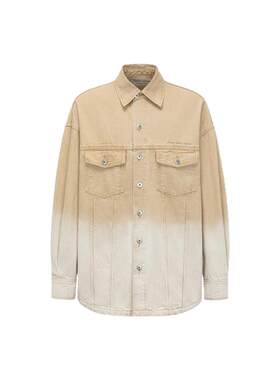 FengChenWang25新品黄色牛仔夹克