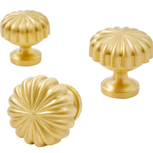 轶康黄铜抽屉拉手轻奢欧式拉花古典主义家具柜门橱柜柜子美式把手