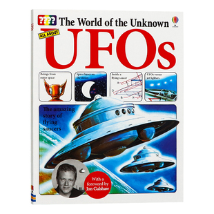Usborne出品 未知世界不明飞行物 英文原版 The World of the Unknown UFOs 飞碟探秘宇宙未解之谜 青少年课外阅读书籍 科普故事书