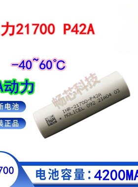 原装魔力21700P42A4200mAh低温锂电池 高倍率45A Molicel低温电芯