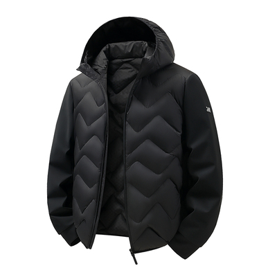 鸭鸭轻薄羽绒服男款漫步系列