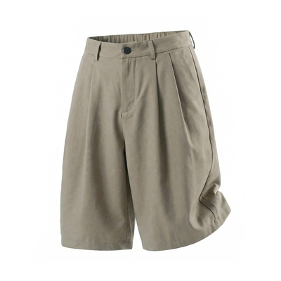 夏天少不了凉快的浅色短裤