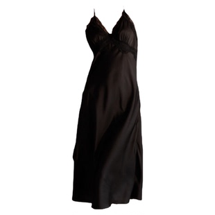 2025秋冬季新款法式宫廷风真丝睡衣女蕾丝吊带睡裙家居服两件套