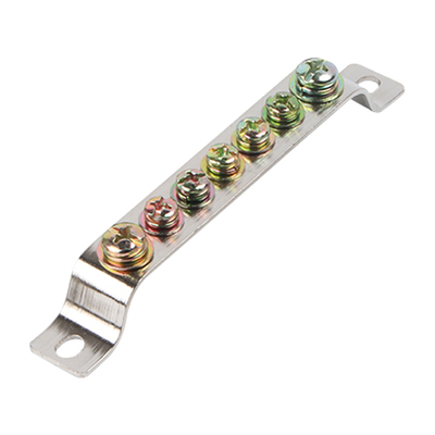 接地铜排零线端子五孔零地排