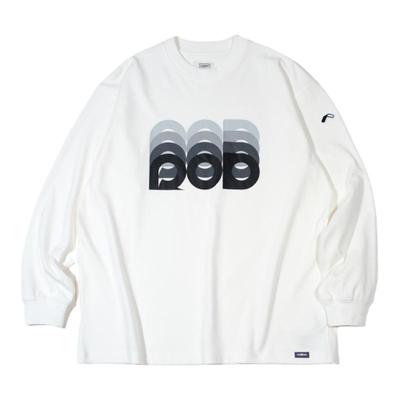 幻影印花长袖上衣RODLESS