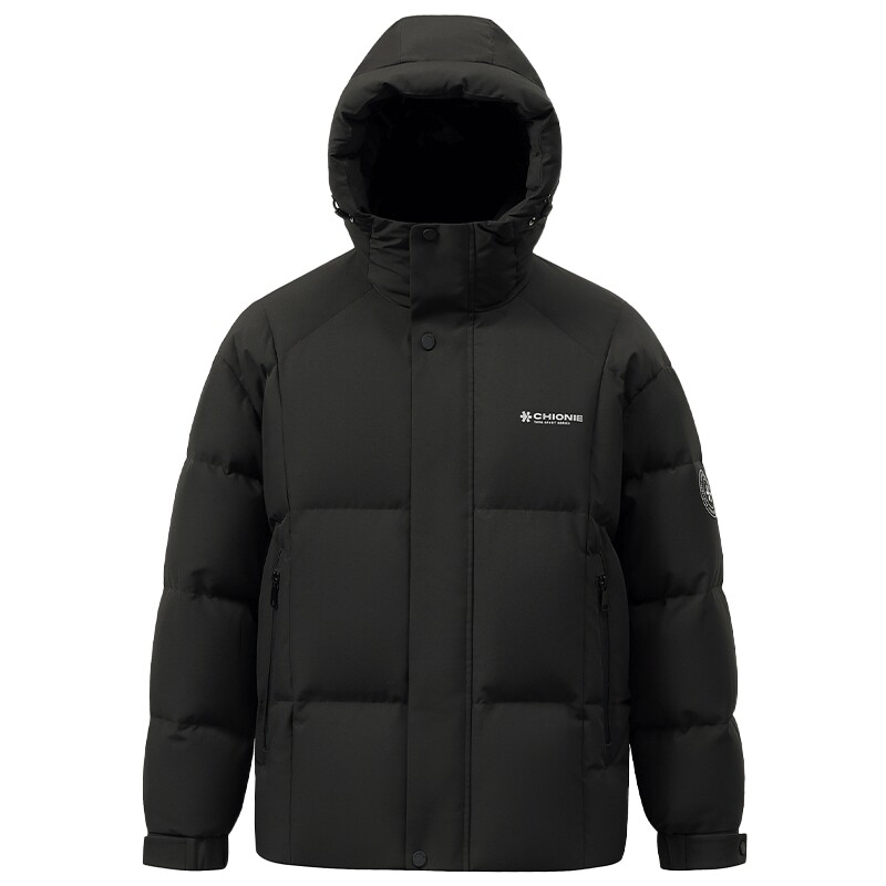 【小雪花系列】鸭鸭冬季情侣羽绒服男户外加厚外套连帽滑雪面包服