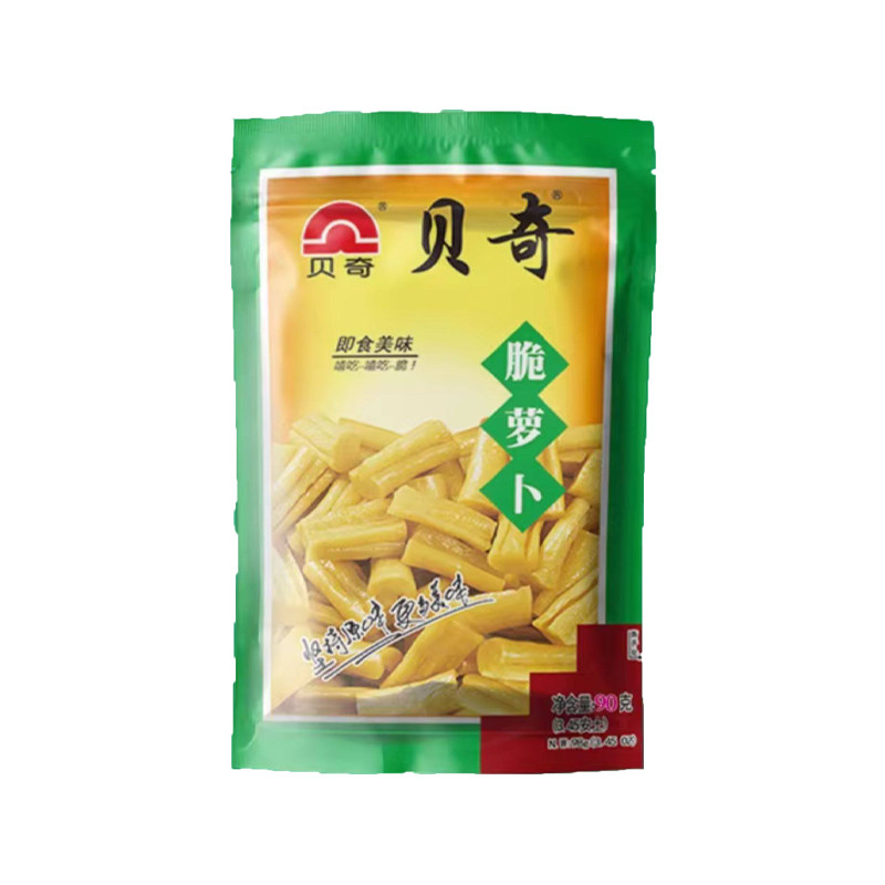 福建特产贝奇90g清脆爽口酱菜