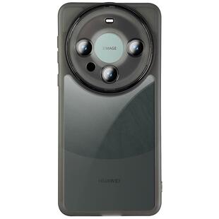 适用于华为mate60pro镜头全包手机壳mate60新款防滑保护套pro+曲屏Mate60自带镜头膜pro素皮透明防滑的软胶RS