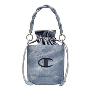 Champion冠军单肩包女2025夏季新款水桶包包帆布包水桶软包