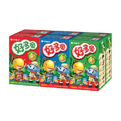 好丽友多鱼口味休闲零食