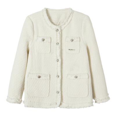 WhyBerry小香风毛边羽绒服