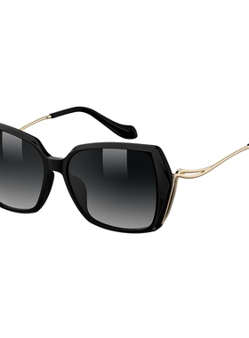 海伦凯勒墨镜女菱角大框摩登范