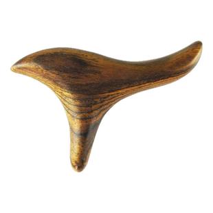 金丝檀木三角雀按摩器足底按摩棒实木经络棒足部脚底穴位点穴工具