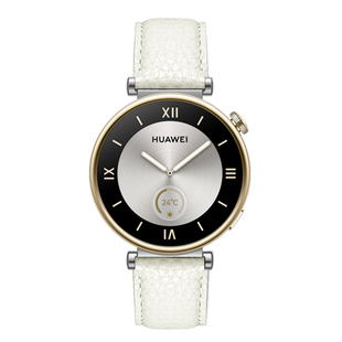 MAPXWS适用华为gt4 41mm表带女款真皮gt3/2pro保时捷荔枝纹表带荣耀magic2E GS3手表带高级感柔软fit3表带