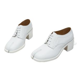 Maison Margiela女士时尚舒适分趾粗跟休闲鞋银泰百货精品 301596