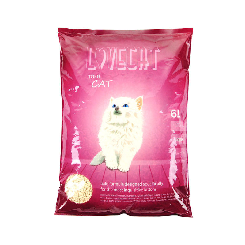 Lovecat爱宠爱猫猫砂豆腐猫砂绿茶原味豆腐砂青竹几近无尘litter