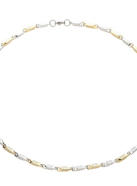 【黑度官方】项链男钛钢不掉色欧美嘻哈锁骨链女高级百搭配饰潮流