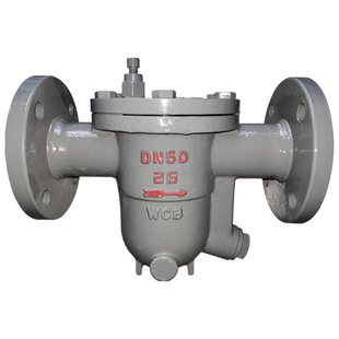 CS41H-16C/25C铸钢自由浮球式疏水阀蒸汽法兰锅炉节能DN25 50