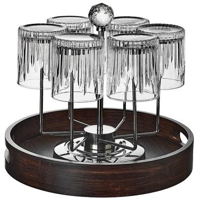 高颜值玻璃杯家用待客轻奢高级感客厅水杯套装喝水泡茶杯洋酒杯子