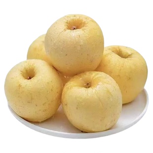 奶油富士苹果3斤装黄金奶油富士脆甜多汁新鲜水果当季整箱lx