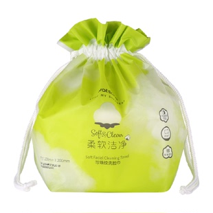 屈臣氏牌珍珠纹洁面柔巾80抽加厚擦脸卸妆清洁新旧包装随机发放