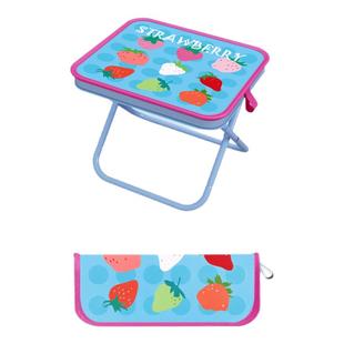 定制折叠凳户外马扎露营便携钓鱼野餐笔袋音乐节火车高铁无座神器