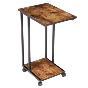 茶几边几移动带轮子小茶桌迷你方桌沙发边桌子边沙发边床边桌床头