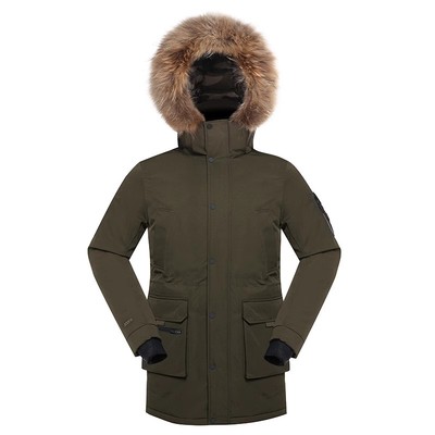 君羽加厚800蓬中长款鹅绒服女