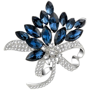 花束复古大衣西服胸针高端精致时尚女款高档女胸花别针设计感小众