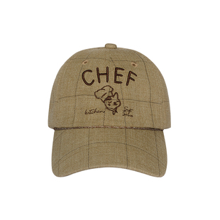 SoftServe柔软供应《猫猫厨》棒球帽软顶鸭舌帽子遮阳运动高级感