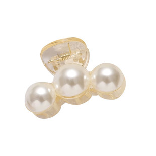 珍珠发夹后脑勺小号抓夹发卡子女韩国刘海头饰头发的夹子小巧精致