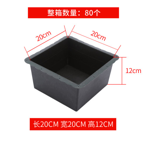一次性预埋桶 桥架预埋方盒 PVC预埋套管排水预留洞模具预留套u.