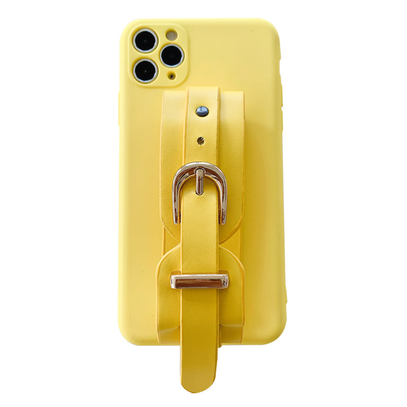 适用苹果X腕带iphone13pro手机壳12复古xr/xs皮质7plus全包8p潮牌