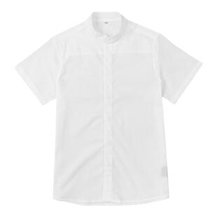 学生英伦校园白色短袖校服立领衬衫春秋纯棉学院弹力男童校服