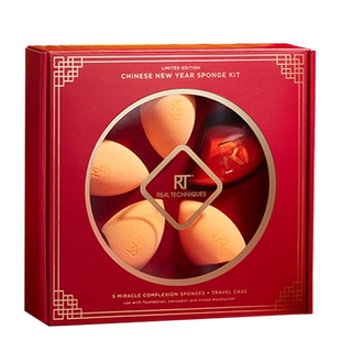 【自营】【下拉淘金币优惠】Real Techniques rt美妆蛋4只带蛋壳