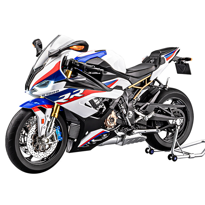 可遥控启动宝马s1000rr机车模型