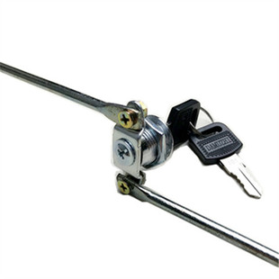 铁皮文件柜家具锁上下连杆锁杆天地锁芯连杆锁更衣柜锁锁芯可定制