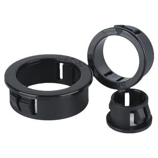 塑料尼龙扣式护线圈开口扣式护线环护线套出线环过线圈电线保护环