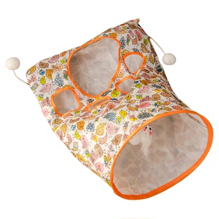 猫咪逗猫棒猫玩具钻袋子自嗨解闷神器宠物隧道耐咬老鼠幼猫用品