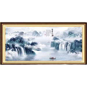 大师推荐2025年新款十字绣山水画