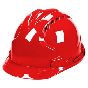 工地头盔国标安全帽中国建筑玻璃钢定制工程施工红色加厚劳保logo