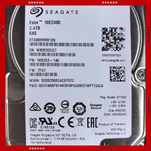 【问价】希捷2.4TB ST2400MM0129