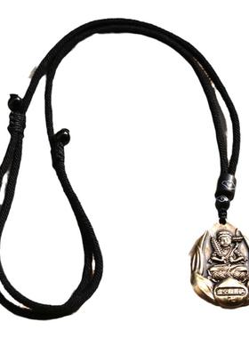 黄铜十二生肖本命佛吊坠