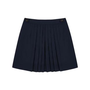 SLY 2025夏季新品MIU系学院风百褶裙短款半身裙女030ISR31-0851