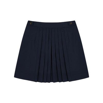 SLY 2025夏季新品MIU系学院风百褶裙短款半身裙女030ISR31-0851